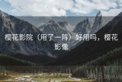 樱花影院（用了一阵）好用吗，樱花影像