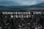 刚用用柚子影视在线观看，好用吗，柚子影视怎么看不了